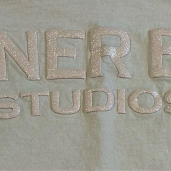 Pink Warner Bros WB Studio Spirit Jersey Women’s Oversized Long Sleeve Shirt XXL - Picture 2 of 6